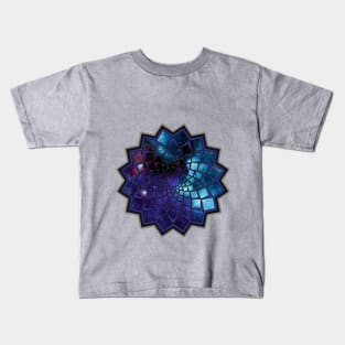 Galaxy mandala Kids T-Shirt